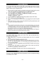 Предварительный просмотр 12 страницы Jensen JCR-160 User Manual