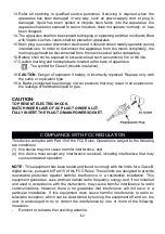 Preview for 3 page of Jensen JCR-208A User Manual