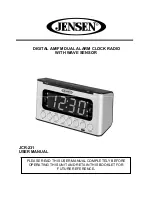 Jensen JCR-231 User Manual preview