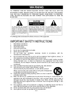 Preview for 2 page of Jensen JCR-255 User Manual