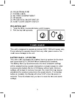 Предварительный просмотр 6 страницы Jensen JCR-265 User Manual