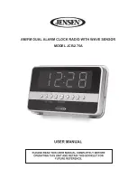 Preview for 1 page of Jensen JCR-275A User Manual