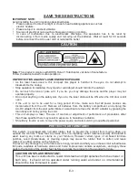 Preview for 4 page of Jensen JCR-525 User Manual