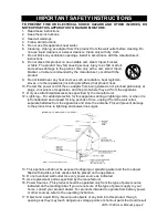 Preview for 3 page of Jensen JDTV-1020 User Manual