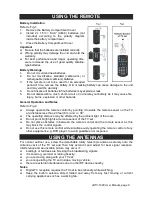 Предварительный просмотр 10 страницы Jensen JDTV-1020 User Manual