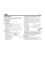 Preview for 6 page of Jensen JDVD1500 Installation And Operation Manual