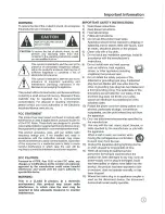 Preview for 3 page of Jensen JE1512LED User Manual