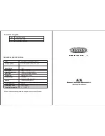 Preview for 4 page of Jensen JE1569FDM Operating Manual