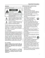 Предварительный просмотр 3 страницы Jensen JE2608WV User Manual