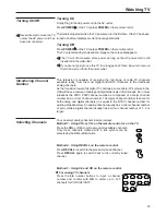 Предварительный просмотр 24 страницы Jensen JE3207 Operating Manual