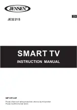 Jensen JE3221S Instruction Manual preview