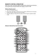 Preview for 13 page of Jensen JENHR1D Operation Manual And Installation Manual