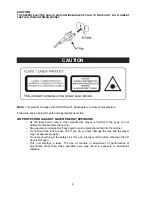 Предварительный просмотр 5 страницы Jensen JIMS-285 Owner'S Manual