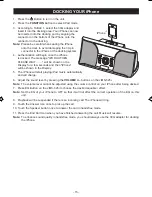 Предварительный просмотр 16 страницы Jensen JiMS-525i Owner'S Manual