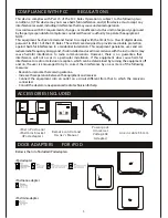 Предварительный просмотр 4 страницы Jensen JiSS-20 Owner'S Manual