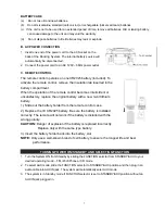 Preview for 8 page of Jensen JISS-300I User Manual