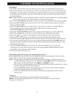 Preview for 10 page of Jensen JiTS-260i User Manual