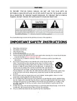 Preview for 2 page of Jensen JMC-255 Instruction Manual