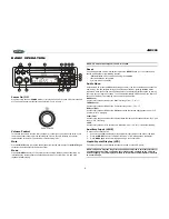 Preview for 8 page of Jensen JMD200 Installation And Operation Manual