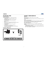 Предварительный просмотр 3 страницы Jensen JMS2012 Installation And Operation Manual