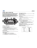 Preview for 10 page of Jensen JMS2012 Installation And Operation Manual