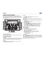 Предварительный просмотр 11 страницы Jensen JMS2212 Operation Manual