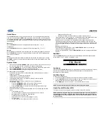 Preview for 8 page of Jensen JMS7010 Installation And Operation Manual