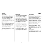 Предварительный просмотр 2 страницы Jensen JPA460 - Amplifier Installation & Operation Manual