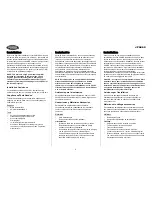 Preview for 4 page of Jensen JPA460 - Amplifier Installation & Operation Manual