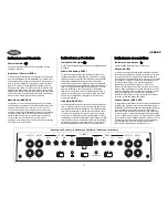 Предварительный просмотр 12 страницы Jensen JPA460 - Amplifier Installation & Operation Manual