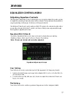 Preview for 17 page of Jensen JRV9000 Operation Manual