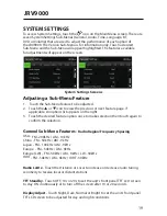 Preview for 19 page of Jensen JRV9000 Operation Manual