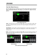 Preview for 22 page of Jensen JRV9000 Operation Manual