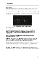 Preview for 31 page of Jensen JRV9000 Operation Manual