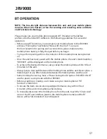 Preview for 57 page of Jensen JRV9000 Operation Manual