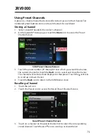 Preview for 73 page of Jensen JRV9000 Operation Manual