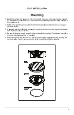 Предварительный просмотр 3 страницы Jensen JS465 Installation & Owner'S Manual