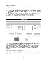 Предварительный просмотр 8 страницы Jensen JSBW-750 User Manual