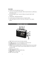 Предварительный просмотр 2 страницы Jensen JSCR-75 Instruction Manual