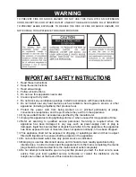 Preview for 3 page of Jensen JTA-215 User Manual