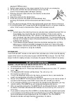 Preview for 8 page of Jensen JTA-325BTW User Manual