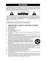 Preview for 2 page of Jensen JTA-575 User Manual