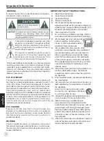 Preview for 3 page of Jensen JTV1921DC User Manual