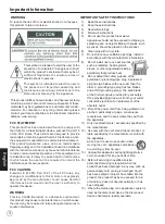 Предварительный просмотр 3 страницы Jensen JTV19DC User Manual