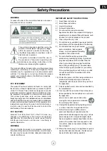 Preview for 4 page of Jensen JTV3223DCS Instruction Manual