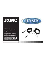 Jensen JXMC User Manual предпросмотр