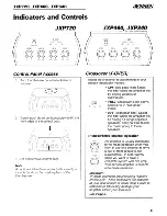 Предварительный просмотр 9 страницы Jensen JXP720 Installation And Operation Manual