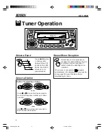 Предварительный просмотр 6 страницы Jensen KDC 9520 Operation Manual