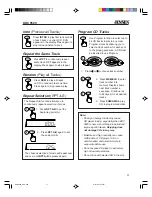 Предварительный просмотр 11 страницы Jensen KDC 9520 Operation Manual