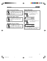 Предварительный просмотр 13 страницы Jensen KDC 9520 Operation Manual